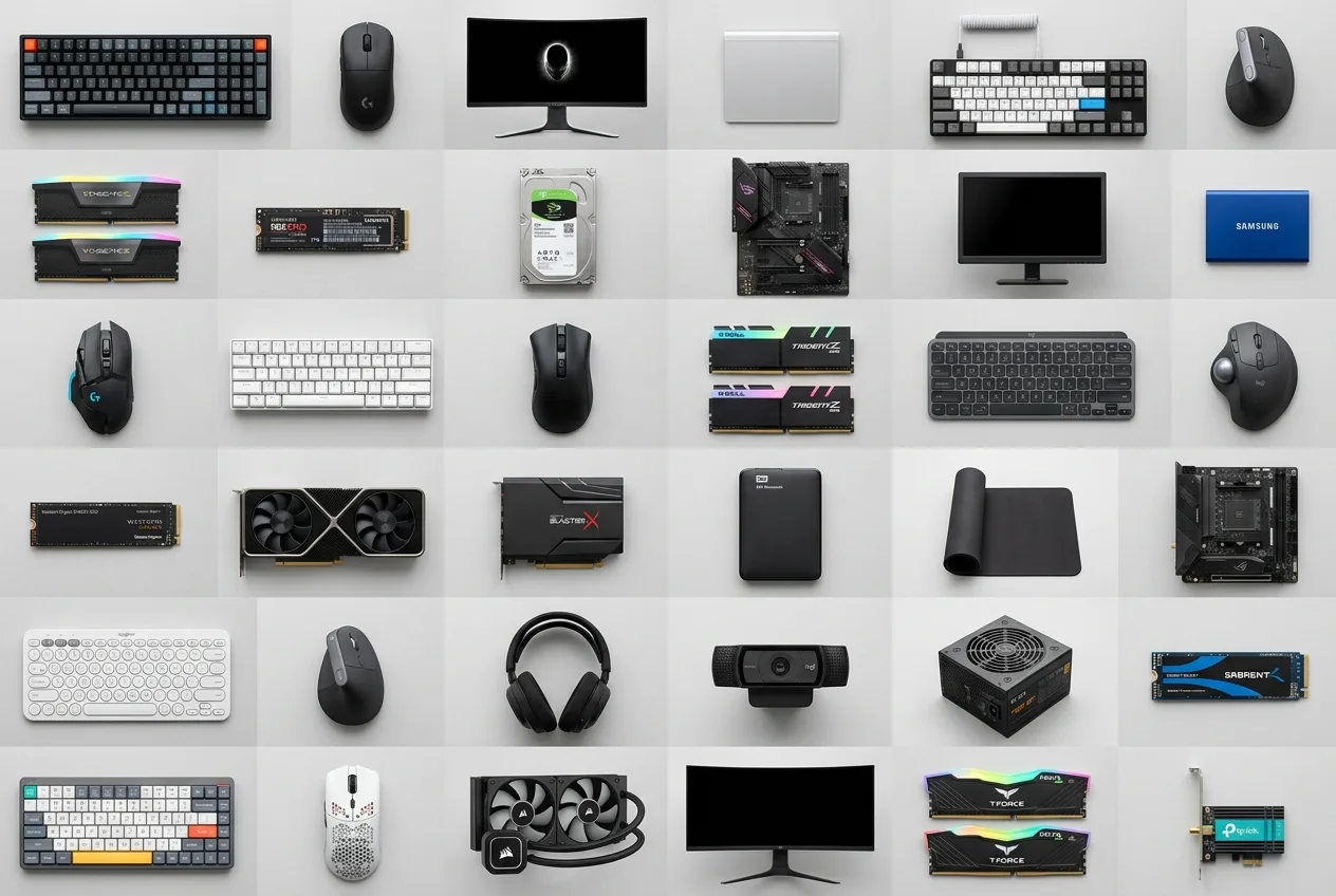 Computer Components Grid